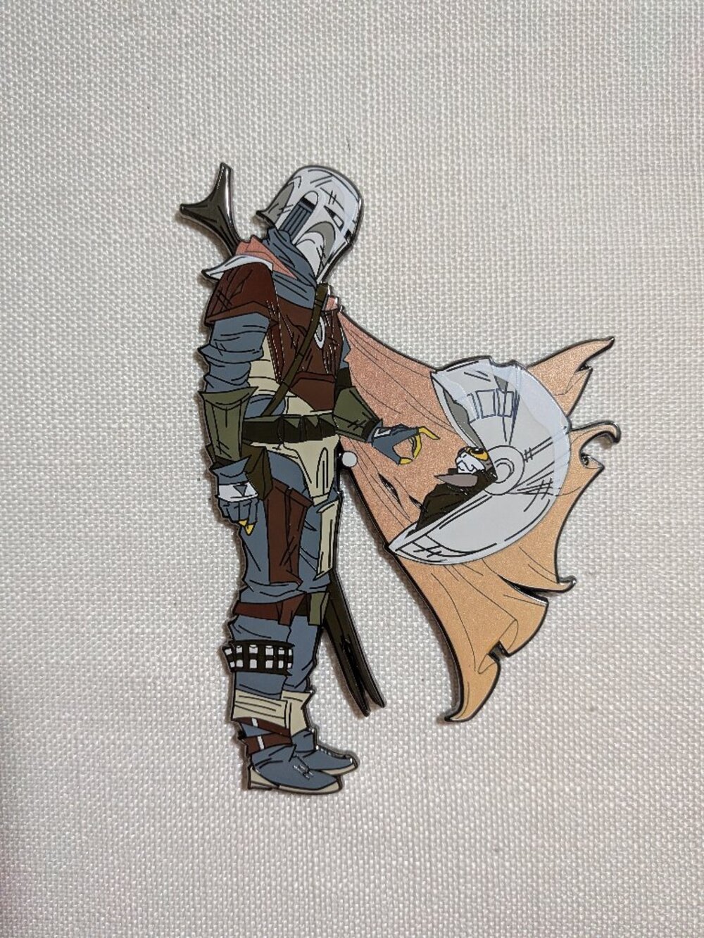 Mandalorian and Grogu pin